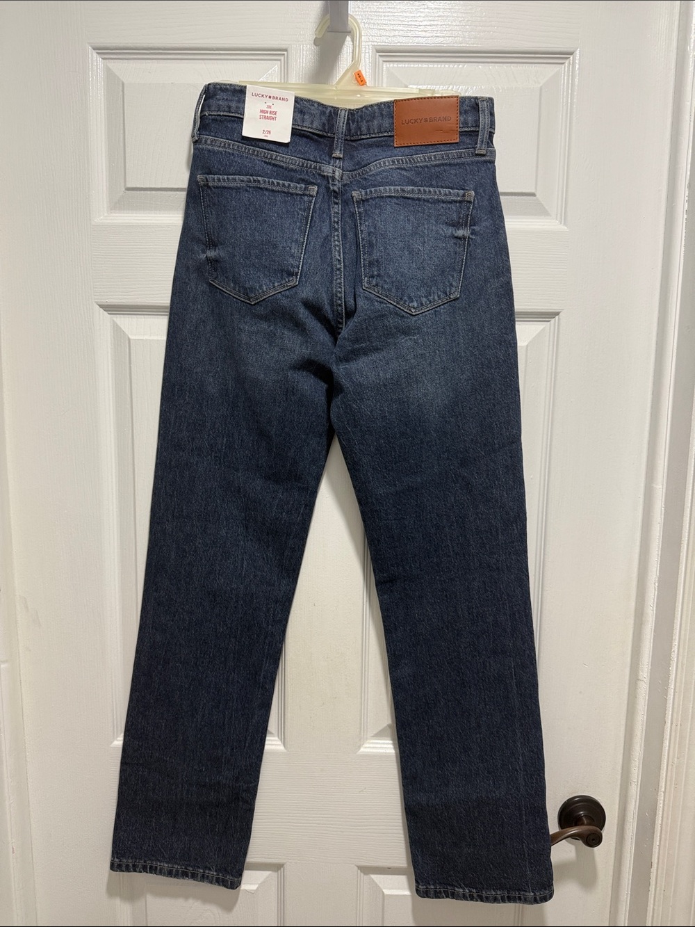 Lucky Brand Zoe High Rise Straight Confort Stretch
